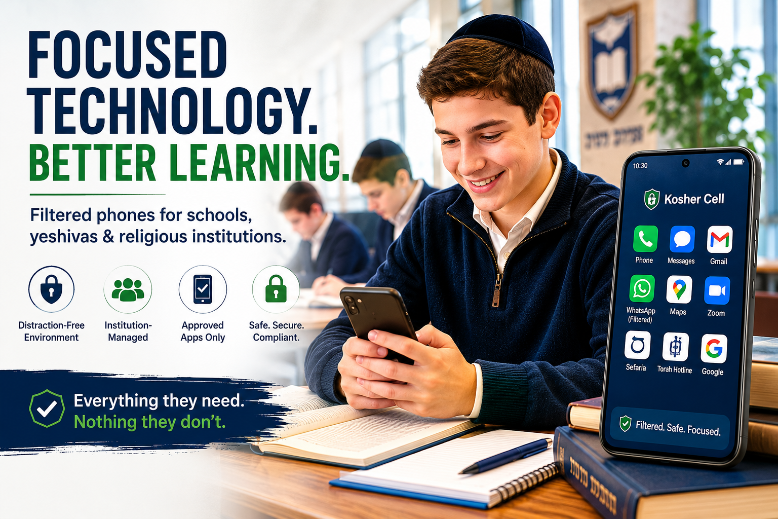 Phones for Schools, Yeshivos & Religious Institutions
